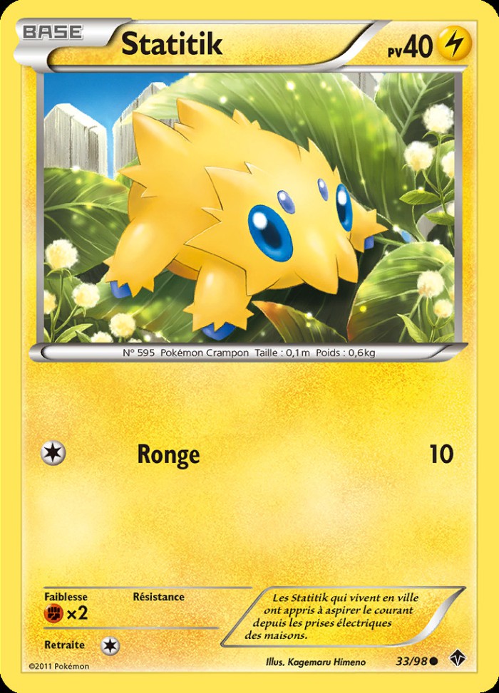 Carte Pokémon: Statitik