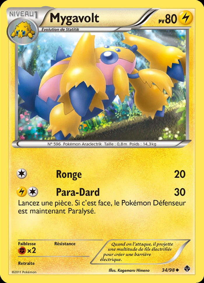 Carte Pokémon: Mygavolt