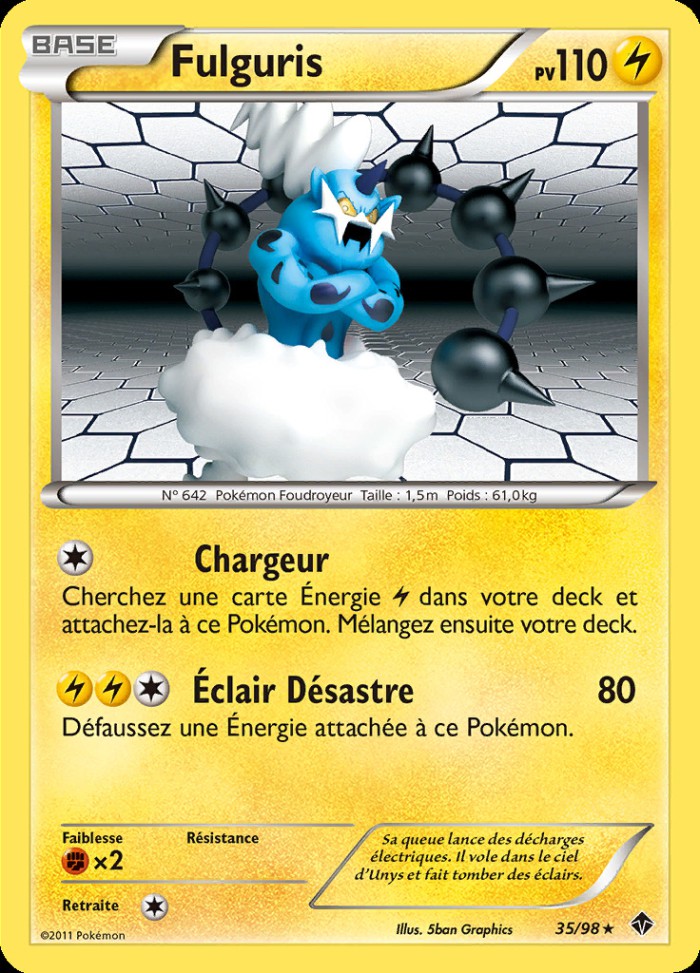 Carte Pokémon: Fulguris