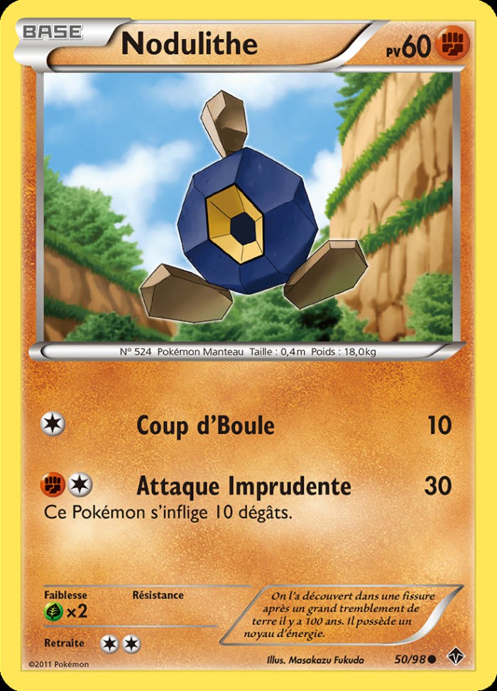 Carte Pokémon: Nodulithe