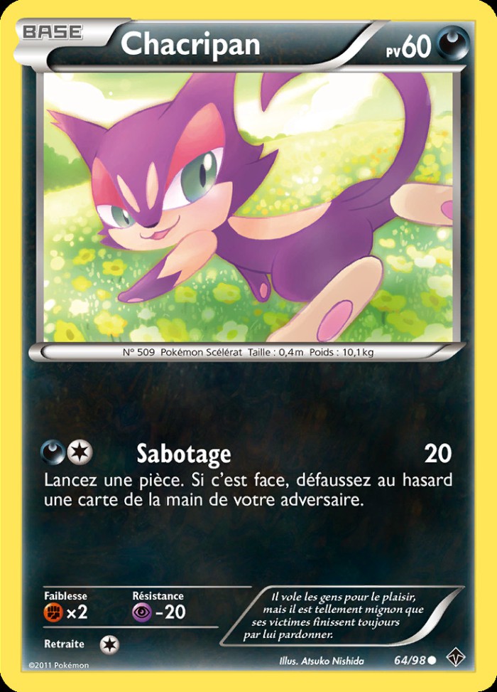 Carte Pokémon: Chacripan