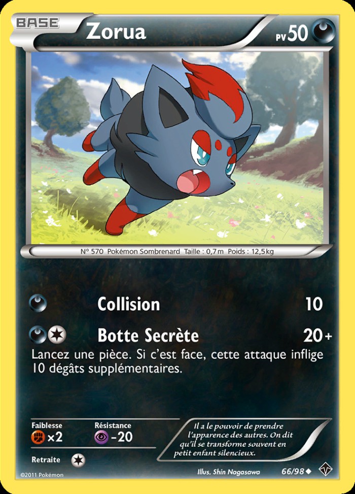 Carte Pokémon: Zorua