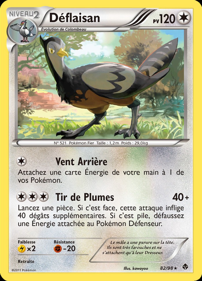 Carte Pokémon: Déflaisan