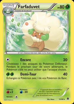 Carte Pokémon: Farfaduvet