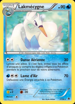 Carte Pokémon: Lakmécygne