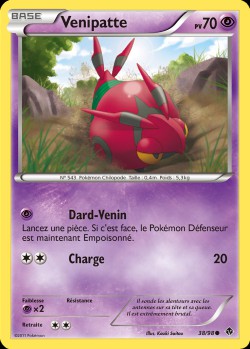 Carte Pokémon: Venipatte