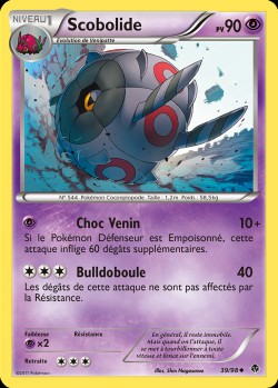 Carte Pokémon: Scobolide