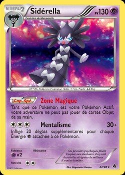 Carte Pokémon: Sidérella