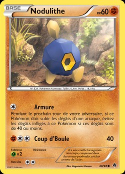 Carte Pokémon: Nodulithe