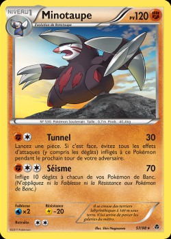 Carte Pokémon: Minotaupe