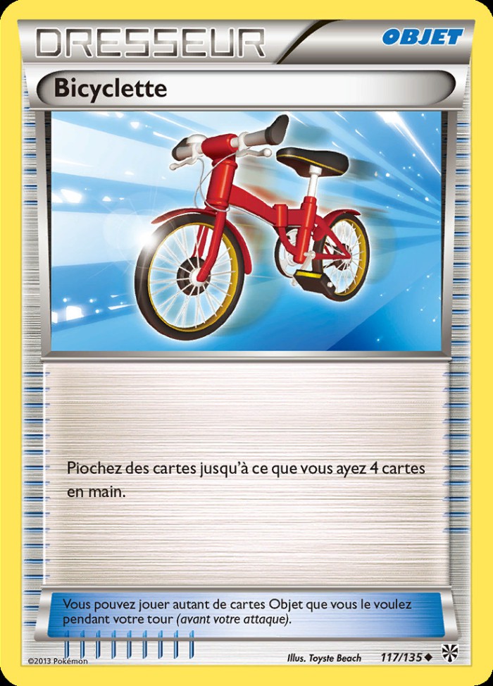 Carte Pokémon: Bicyclette