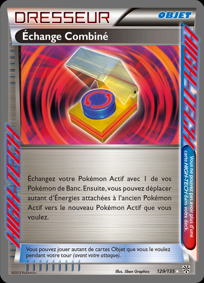 Carte Pokémon: Échange Combiné