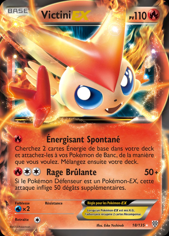 Carte Pokémon: Victini EX