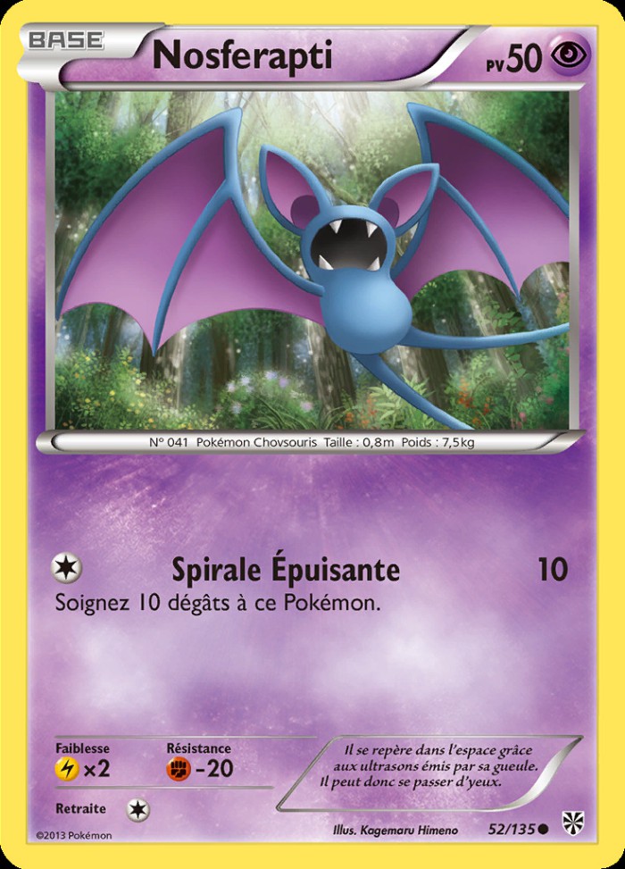 Carte Pokémon: Nosferapti