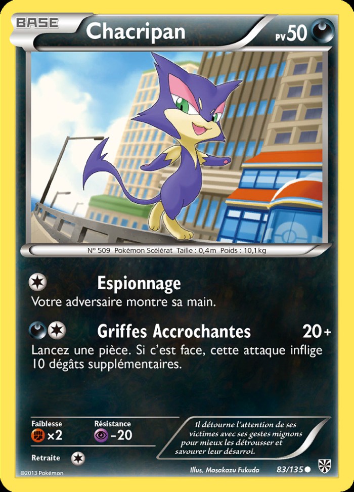 Carte Pokémon: Chacripan