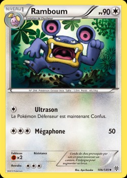 Carte Pokémon: Ramboum