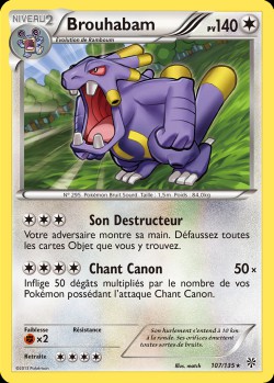 Carte Pokémon: Brouhabam