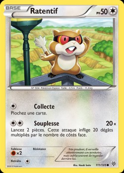 Carte Pokémon: Ratentif