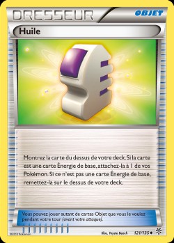 Carte Pokémon: Huile