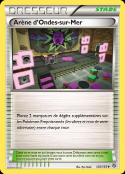 Carte Pokémon: Arène d'Ondes-sur-Mer