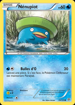 Carte Pokémon: Nénupiot