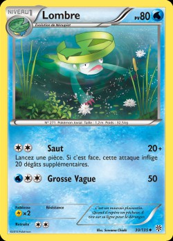 Carte Pokémon: Lombre