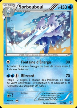 Carte Pokémon: Sorbouboul