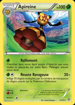 Carte Pokémon: Apireine