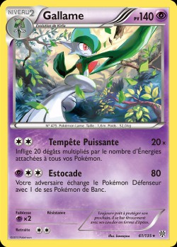 Carte Pokémon: Gallame