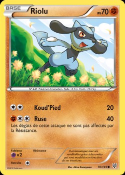 Carte Pokémon: Riolu