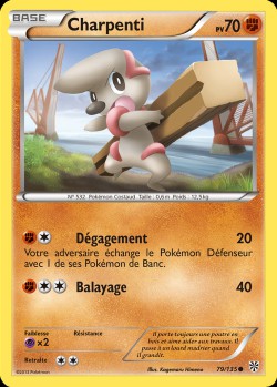 Carte Pokémon: Charpenti