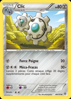 Carte Pokémon: Clic