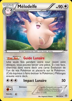 Carte Pokémon: Mélodelfe