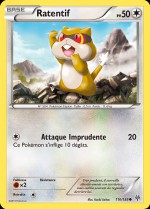 Carte Pokémon: Ratentif