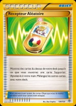 Carte Pokémon: Récepteur Aléatoire