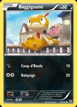 Carte Pokémon: Baggiguane