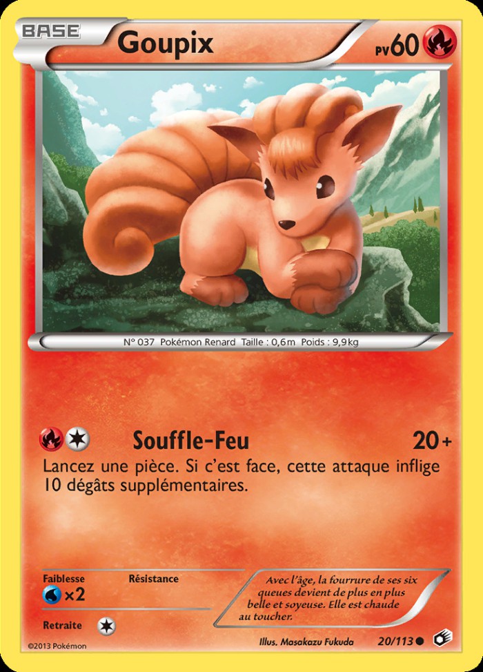 Carte Pokémon: Goupix