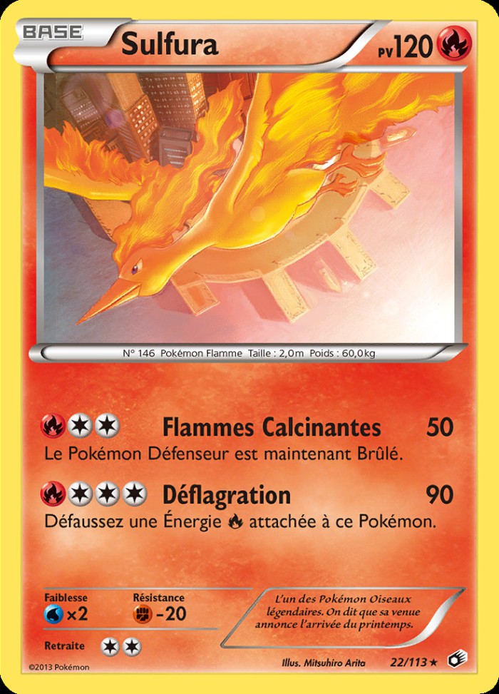 Carte Pokémon: Sulfura