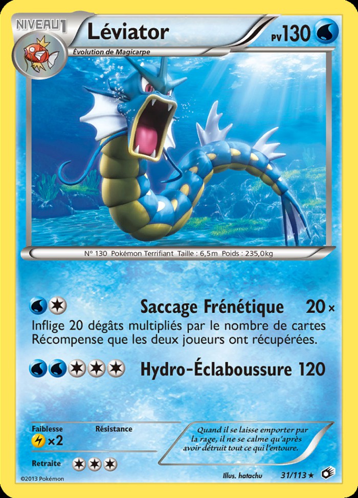 Carte Pokémon: Léviator