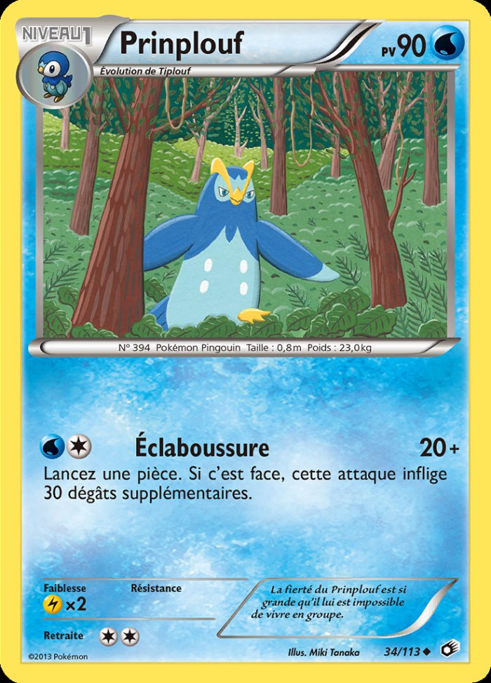 Carte Pokémon: Prinplouf