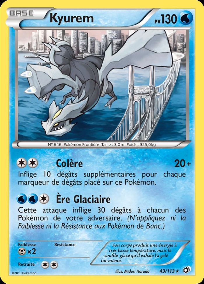 Carte Pokémon: Kyurem