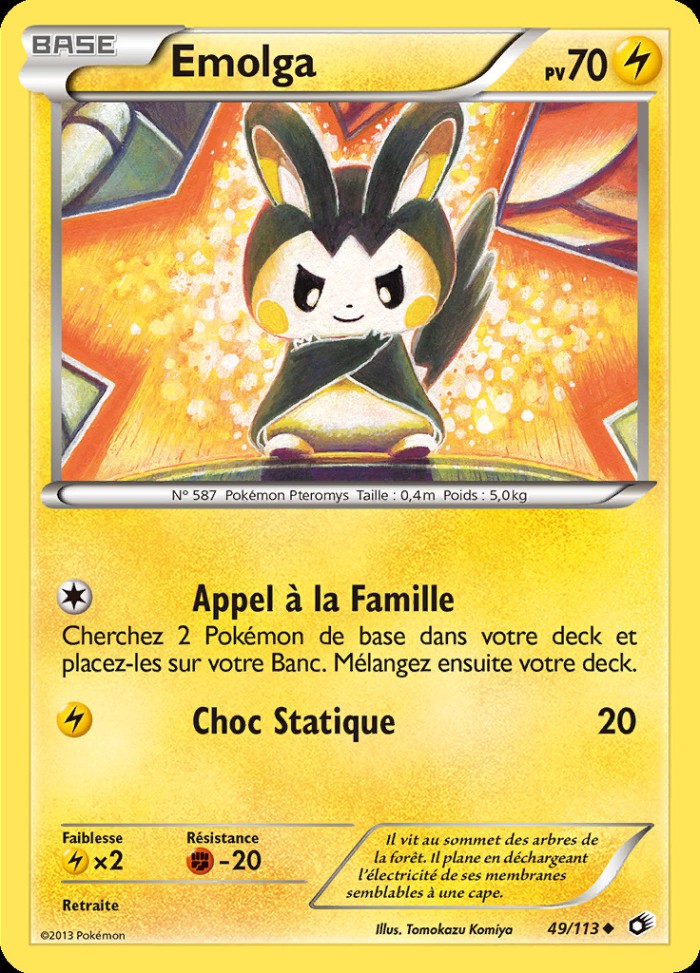 Carte Pokémon: Emolga