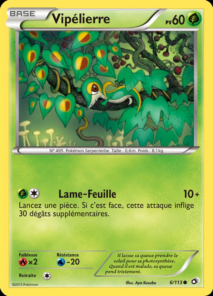 Carte Pokémon: Vipélierre