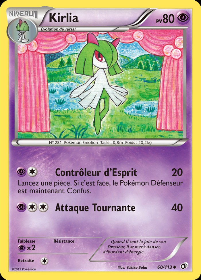 Carte Pokémon: Kirlia