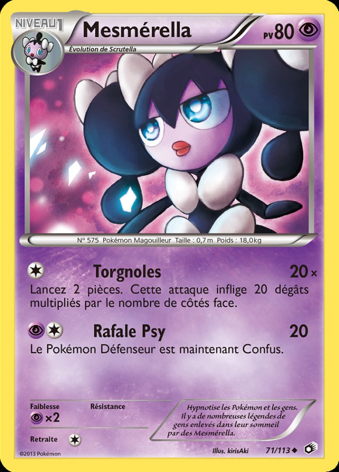 Carte Pokémon: Mesmérella