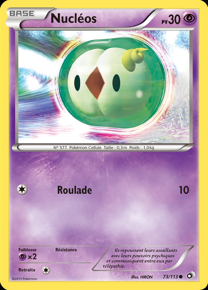 Carte Pokémon: Nucléos