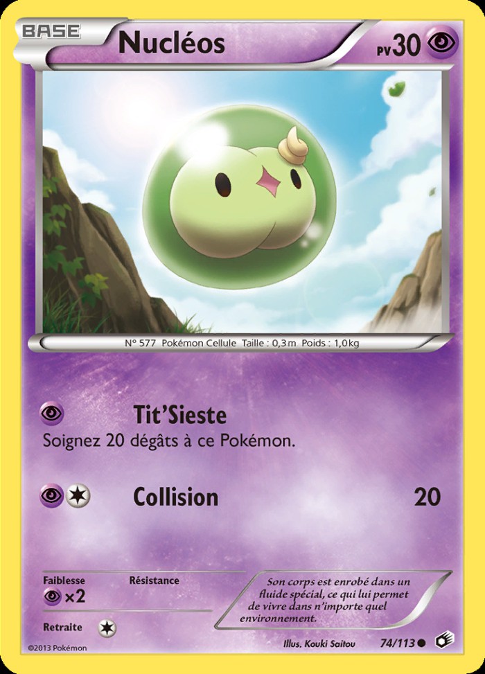 Carte Pokémon: Nucléos