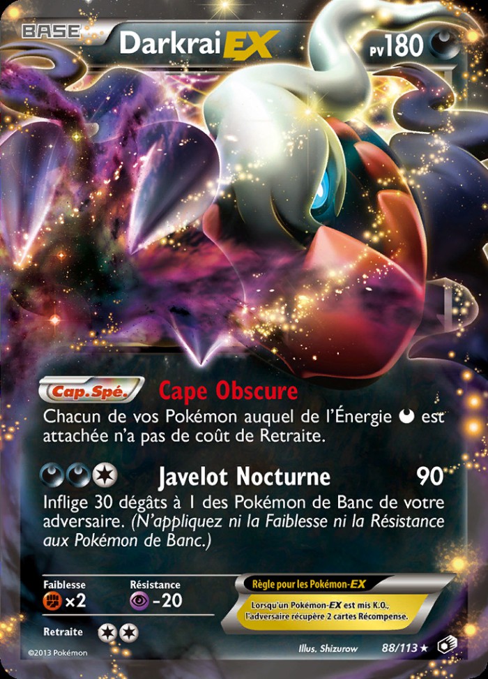 Carte Pokémon: Darkrai EX