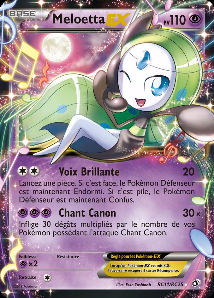 Carte Pokémon: Meloetta EX