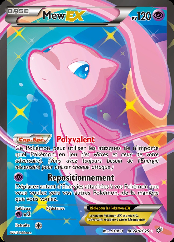 Carte Pokémon: Mew EX